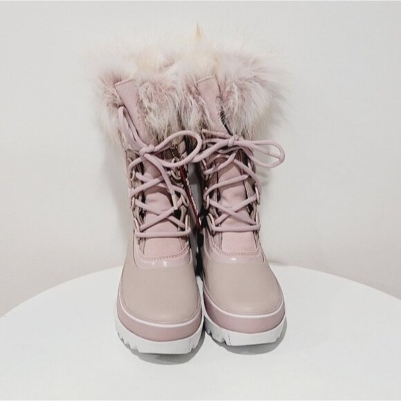 Sorel Joan Of Artic Mauve Waterproof Boots - Picture 3 of 9